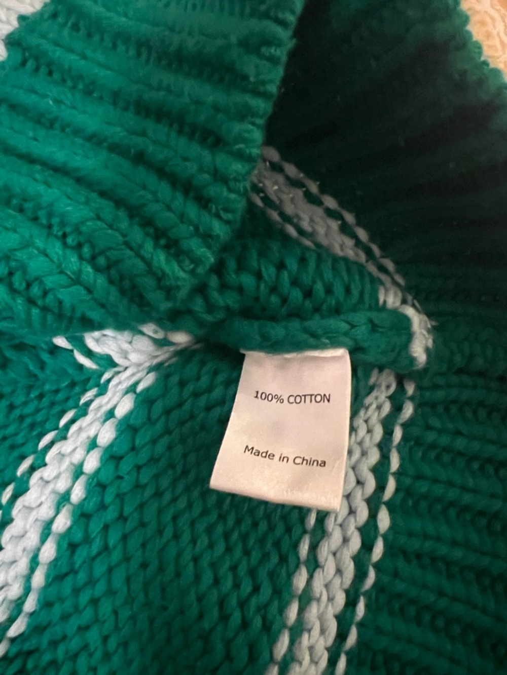 💚🤍 La Ligne Emerald Green “Mini Marina” Sweater with White Stripes 🤍💚 - Picture 5 of 9